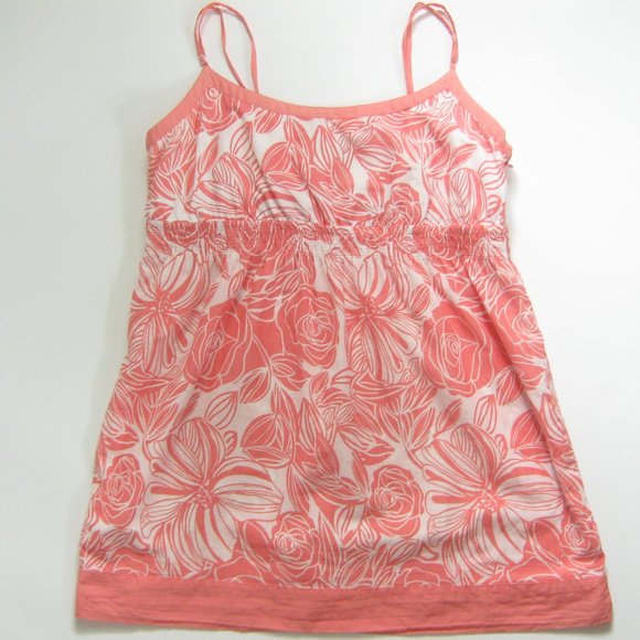 Banana Republic Factory Tops - Banana Republic Factory Floral Cami Cotton Top